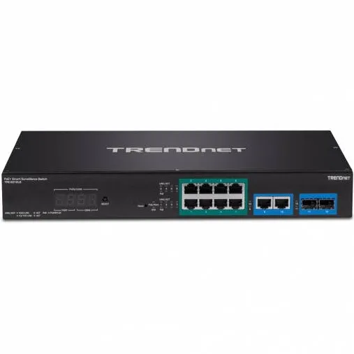 TRENDnet 12-Port Gigabit PoE+ Smart Surveillance
