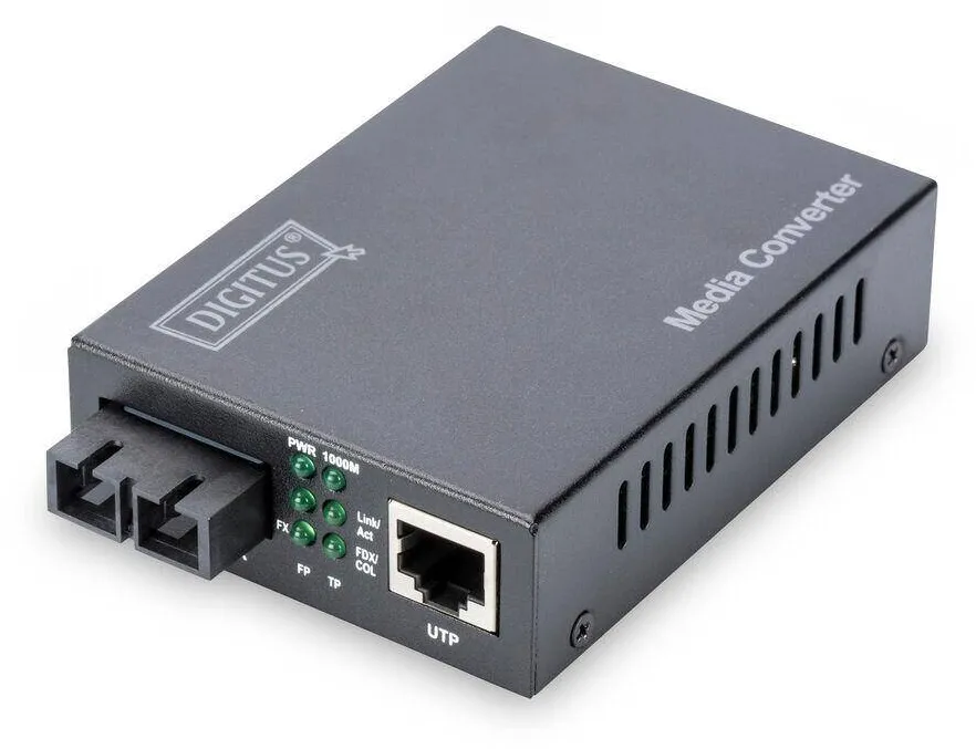 Accesoriu Retea Assmann Medienconvertor Gigabit       RJ45/SC Singelmode