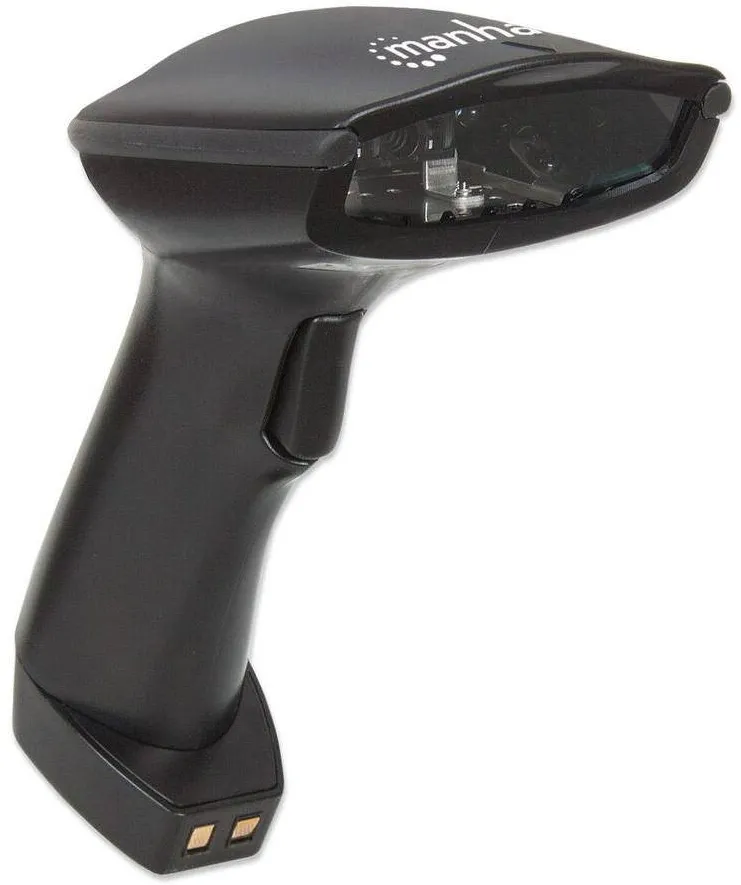 Scanner cod de bare MANHATTAN Bluetooth CCD Negru