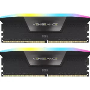 Memorie RAM Corsair Vengeance RGB 64GB DDR5 6400MHz CL32 Dual Channel Kit