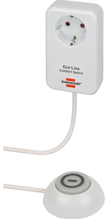 Adaptor Brennenstuhl st. Eco Line Comfort Switch Comutator cu Picior