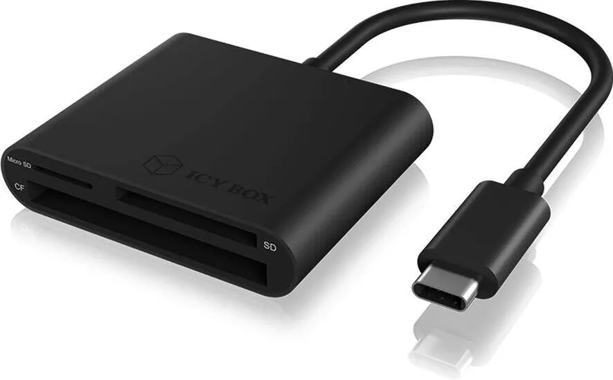 Adaptor Icy Box ext. Multi Card Reader Type-C USB 3.0 extern