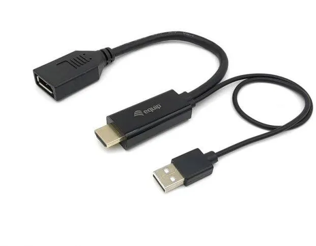 Adaptor EQUIP HDMI Displayport  St/Bu 0.15m 4K/60Hz       sw
