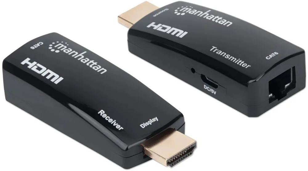Adaptor MANHATTAN  kompakter 1080p HDMI over Ethernet Extender Kit