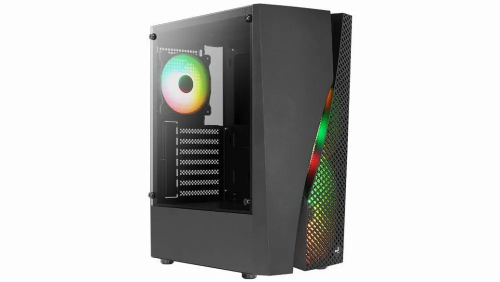 Carcasa PC Aerocool Midi Wave V3 (B/Win/RGB)mi.ATX/ATX/ITX