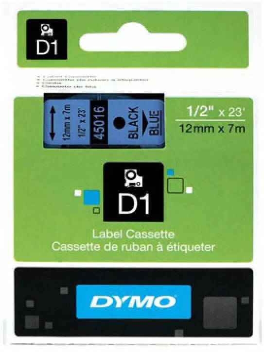 Consumabil Termic Dymo D1 45016 12mmx7.0m Negru->Albastru