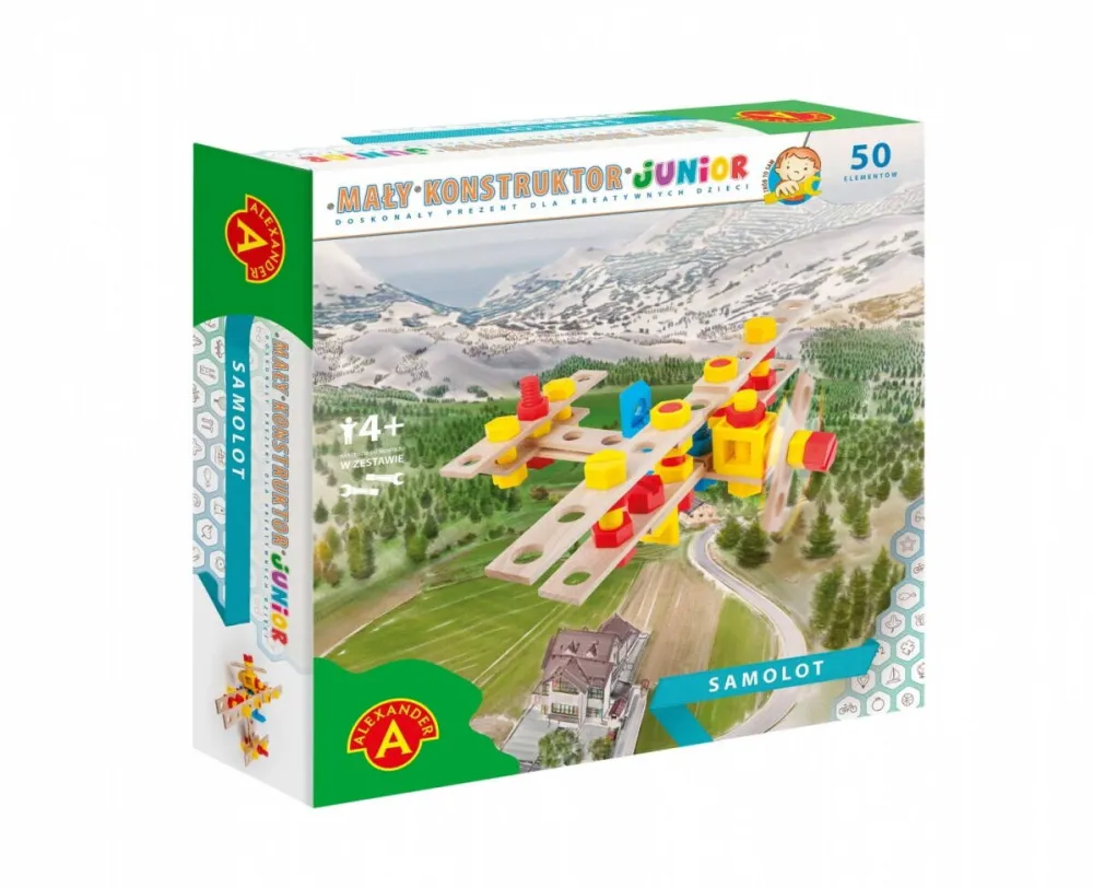 Jucarie Educativa Alexander Little Constructor Junior - Plane