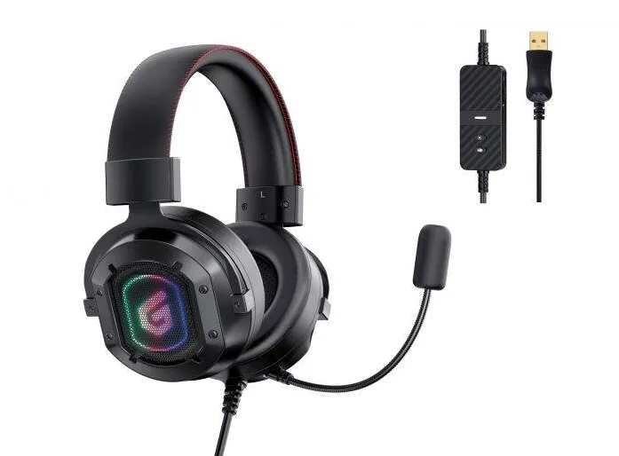 Casti Over-Head CONCEPTRONIC Gaming USB 2m Cable,Mikro,int.Bed.7.1 sw ATHAN02B