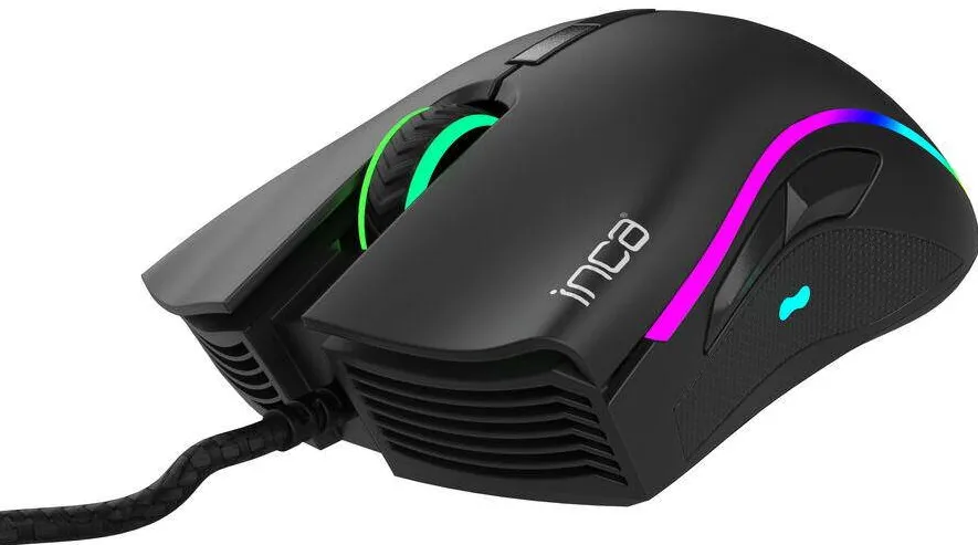 Mouse cian technology INCA Gaming IMG-349 6400 DPI, RGB, 7 Butoane, USB, SW