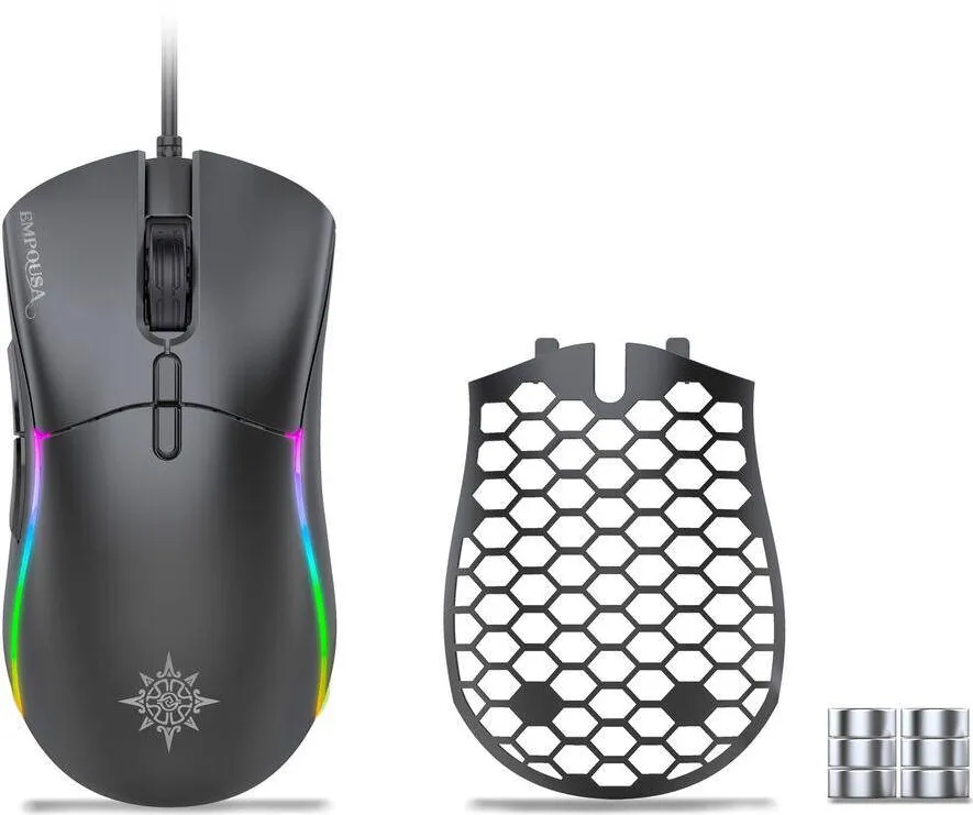 Mouse cian technology INCA Gaming IMG-GT20 10000 DPI, RGB, 7 Butoane, USB, SW