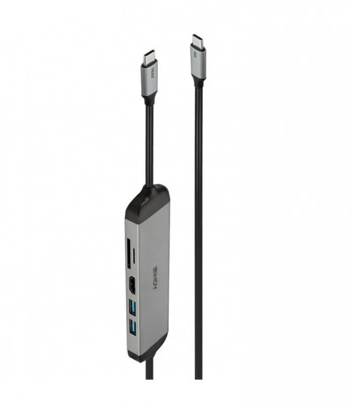 Docking Station Lindy DST-Micro 140 USB Typ C 4K Laptop Micro