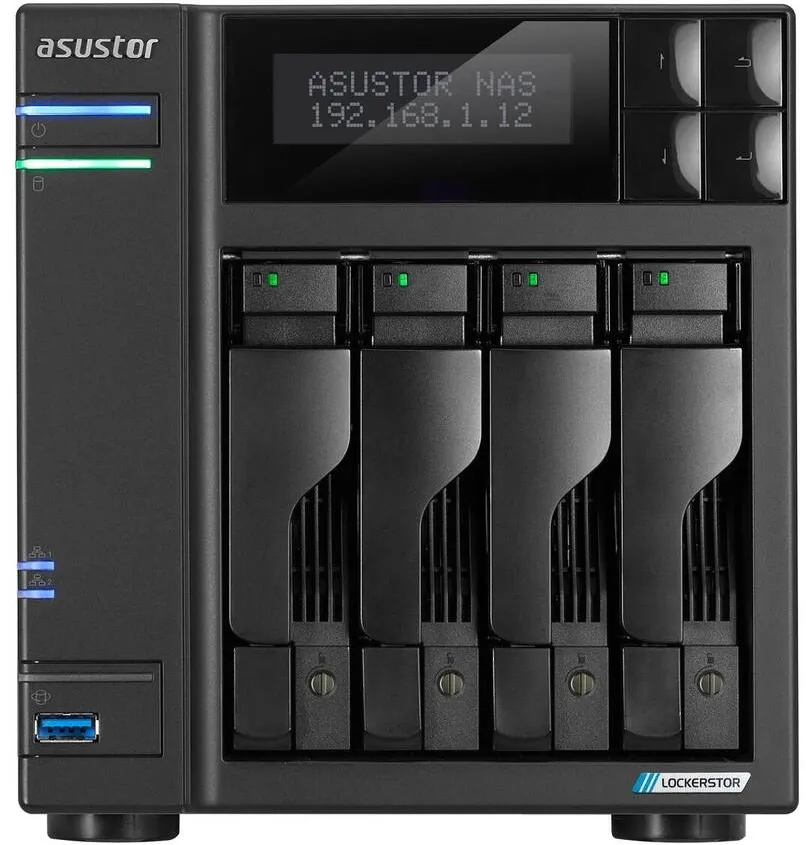 Network Attached Storage Asustor Lockerstor AS6704T 4-Bay