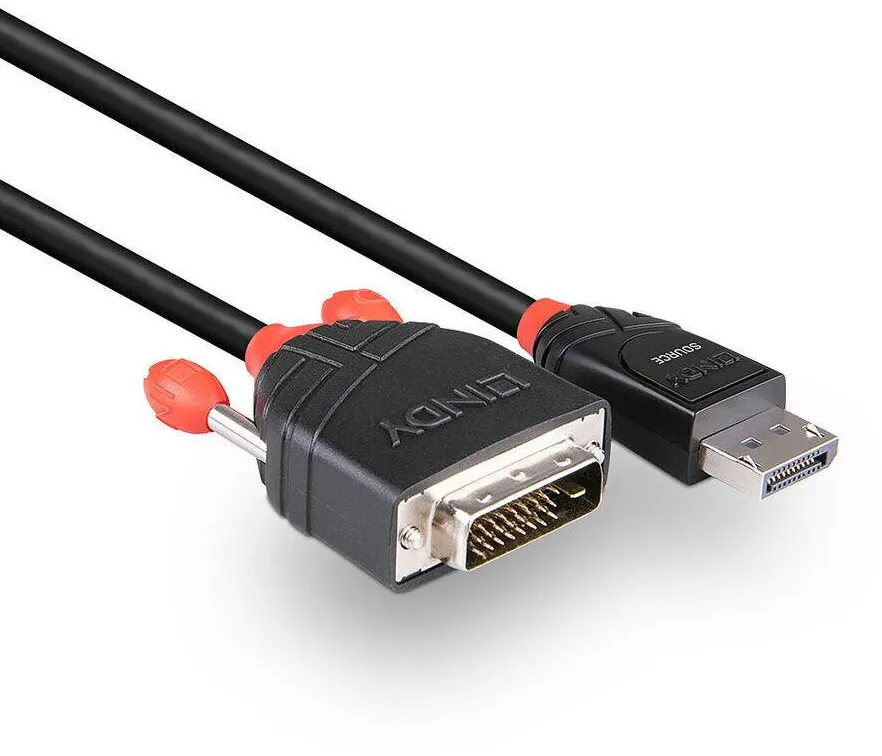 Adaptor Lindy DisplayPort an DVI 3m