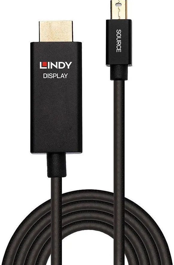 Adaptor Lindy 3m Mini-DisplayPort an HDMI Adapter cu HDR