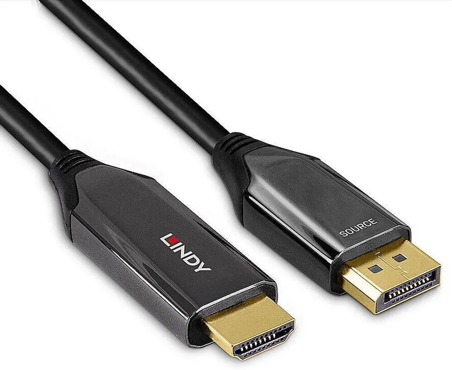 Adaptor Lindy DisplayPort an HDMI 8K60 Adapter 2m