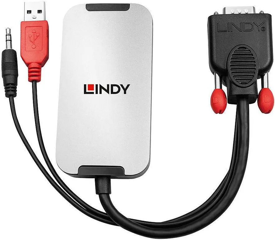 Adaptor Lindy VGA la DisplayPort 1.2 Konverter