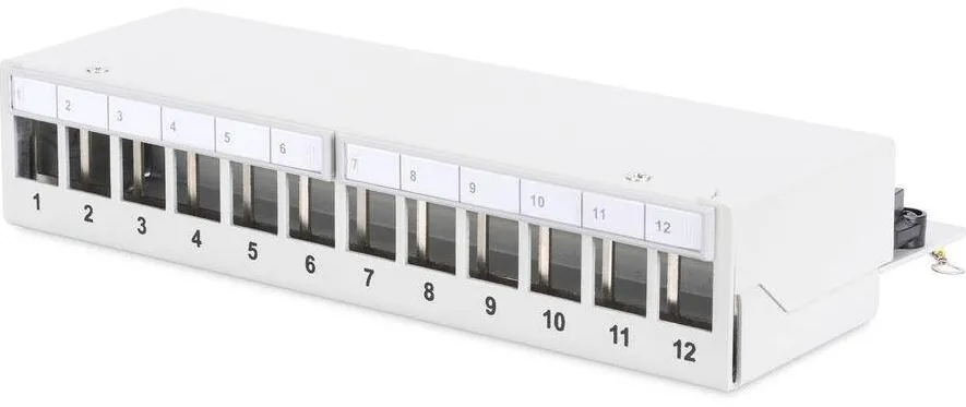Patchpanel Assmann 1HE 12-Port Modular Desktop Gri