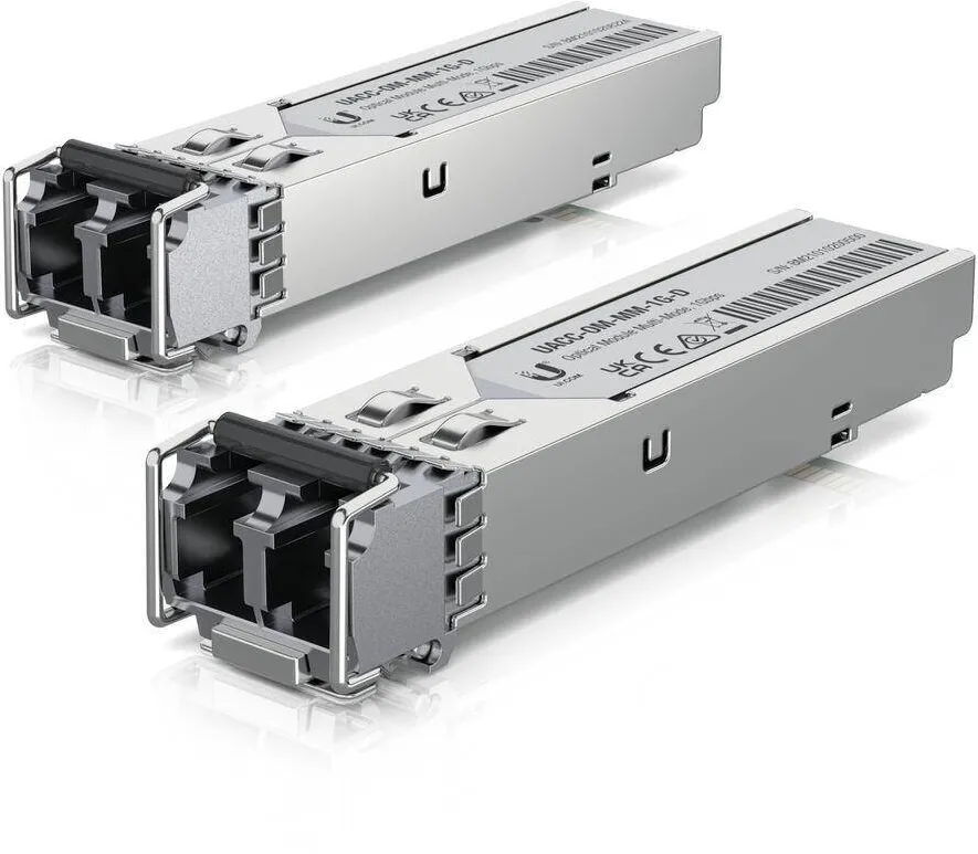 Accesoriu server UBIQUITI SFP Optical Module Multi-Mode, 1Gbps, 2-pack