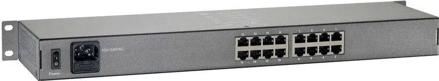 Switch Level One 16x FE FEP-1601 19" 250W 16xPoE
