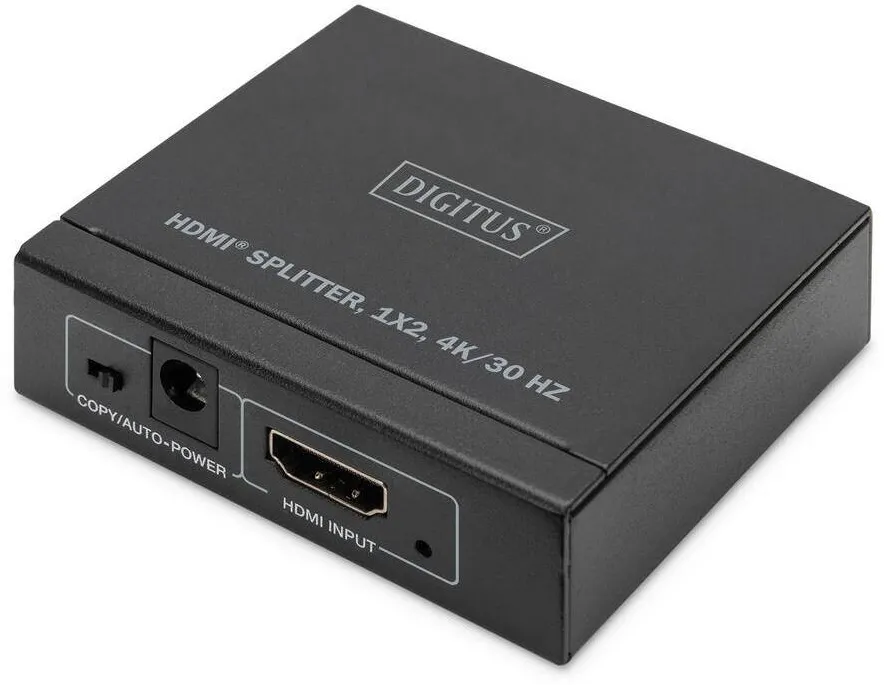 Switch Assmann HDMI Splitter 1x2 4K/30Hz Black