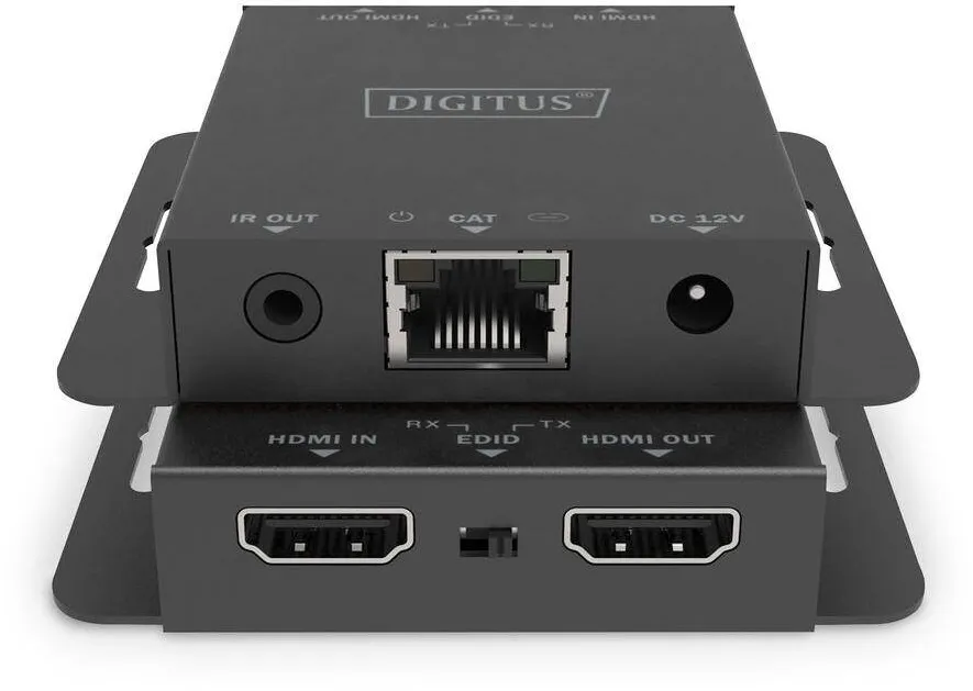 Switch KVM Assmann HDMI Extender Set USB 70m 4K Black