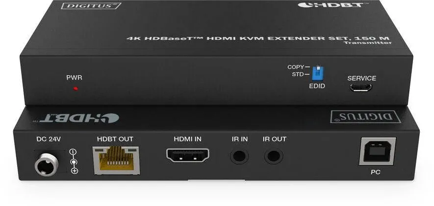 Switch Assmann 4K HDBaseT HDMI Extender Set USB 1.1 150m