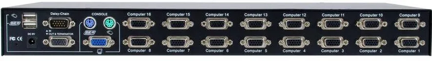 Switch KVM Level One 3216 16-Port PS/2-USB VGA