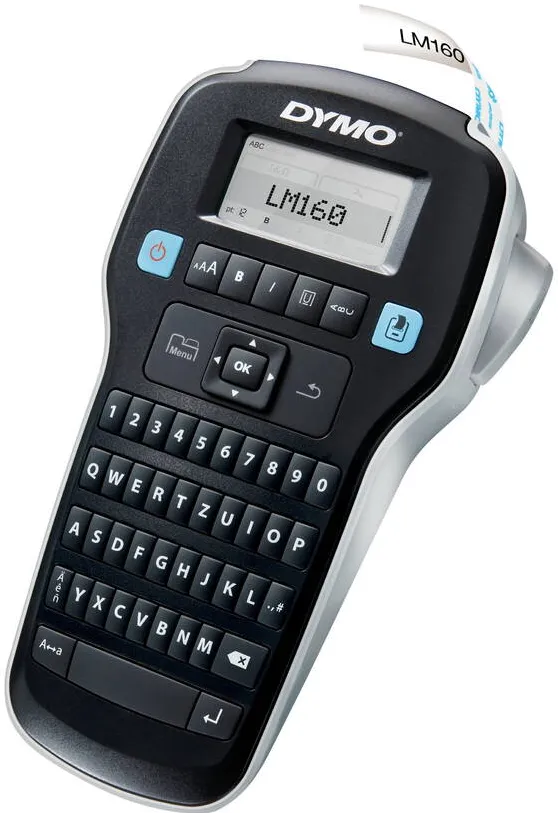 Imprimanta termica Dymo LabelManager 160 6/9/12 mm D1-Panglici Qwertz