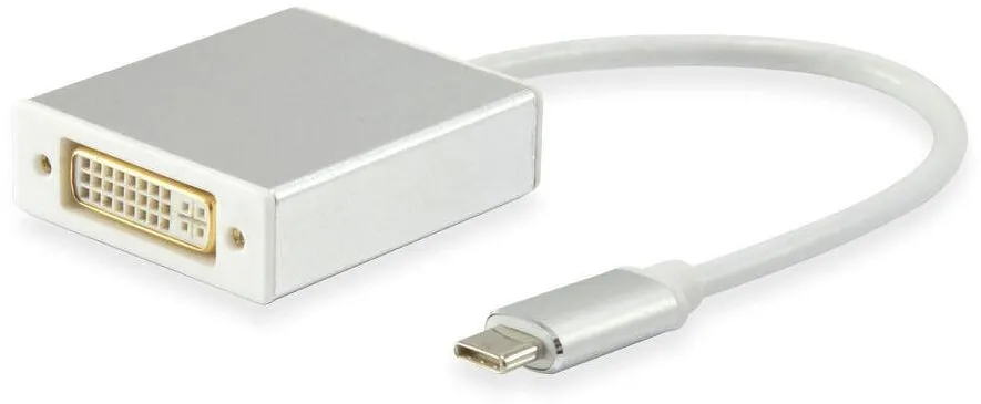 Adaptor EQUIP USB-C -> DVI-I DualLink (24+5) 2k60Hz 0.15m si
