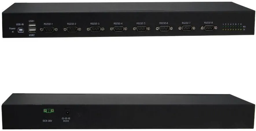 Carcasa server Realpower 19" (48,3cm) RPS19-RS232 1HE