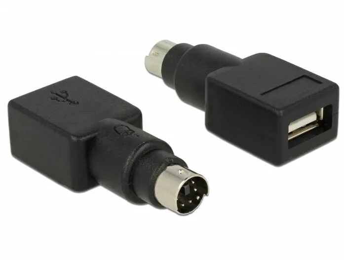 Adaptor DELOCK PS/2 St > USB-A Bu