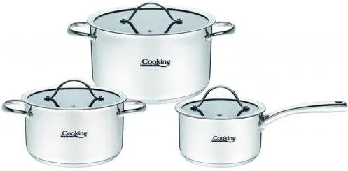 HEINNER Set gatit din INOX 6 piese, anna