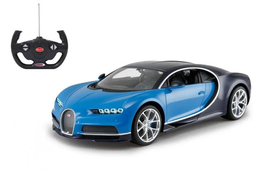 Masina Jamara Bugatti Chiron 1:14 40 MHz Albastru 6+