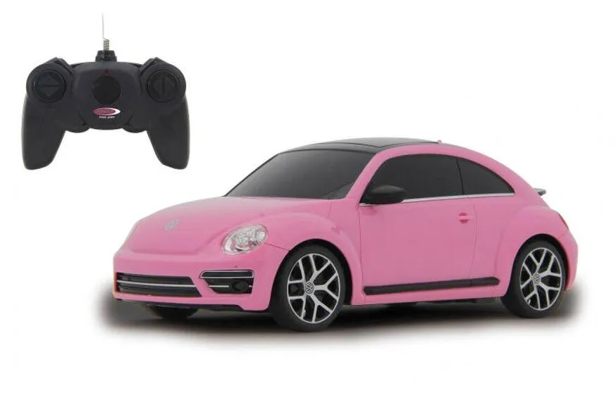 Masina Jamara VW Beetle 1:24 27 MHz Roz 6+