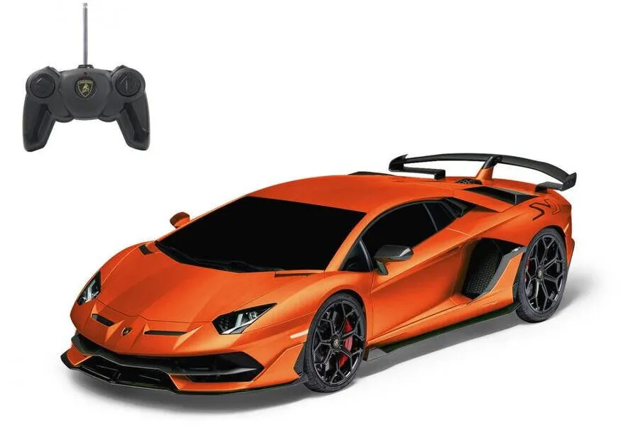 Masina Jamara Lamborghini Aventador SVJ 1:24 27 MHz Portocaliu 6+
