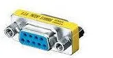 Adaptor EQUIP Gender Changer 9pol Bu/Bu mini