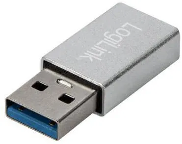 Adaptor Logilink USB 3.2 Gen1 Type-C,USB-A/M la USB-C/F,silb