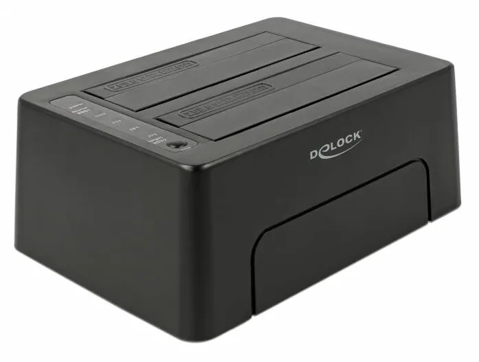 Docking Station DELOCK USB Type-C 3.1 pentru 2 x SATA HDD / SSD cu functie de clonare