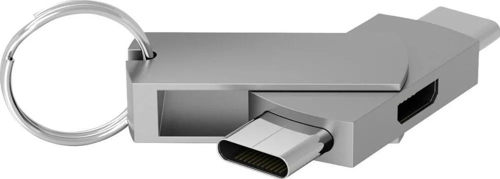 Adaptor Terratec Connect C500 Type-C la Type-C + Micro-USB In
