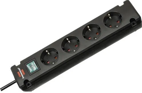 Prelungitor Brennenstuhl Comfort-Line Bremounta 4x1,5m Negru