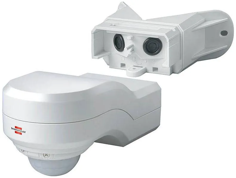 Brennenstuhl Detector de miscare cu infrarosu PIR 240 IP44 alb