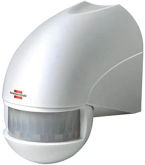 Brennenstuhl Detector de miscare cu infrarosu PIR 180 IP44 alb