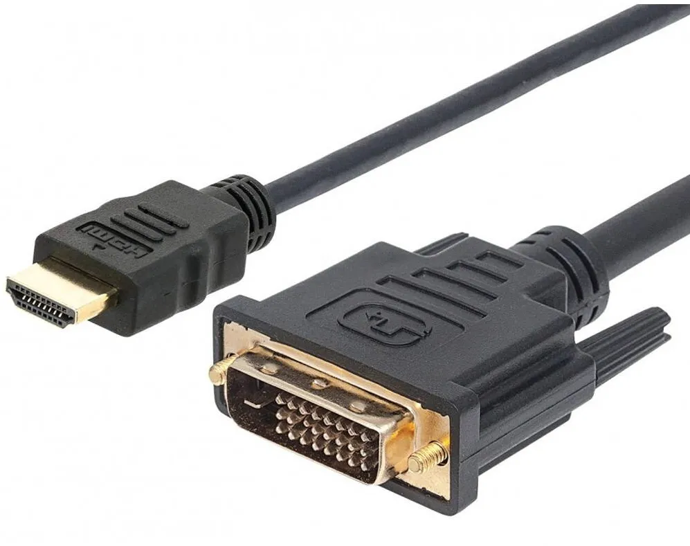 TECHLY HDMI la DVI-D  5m Negru