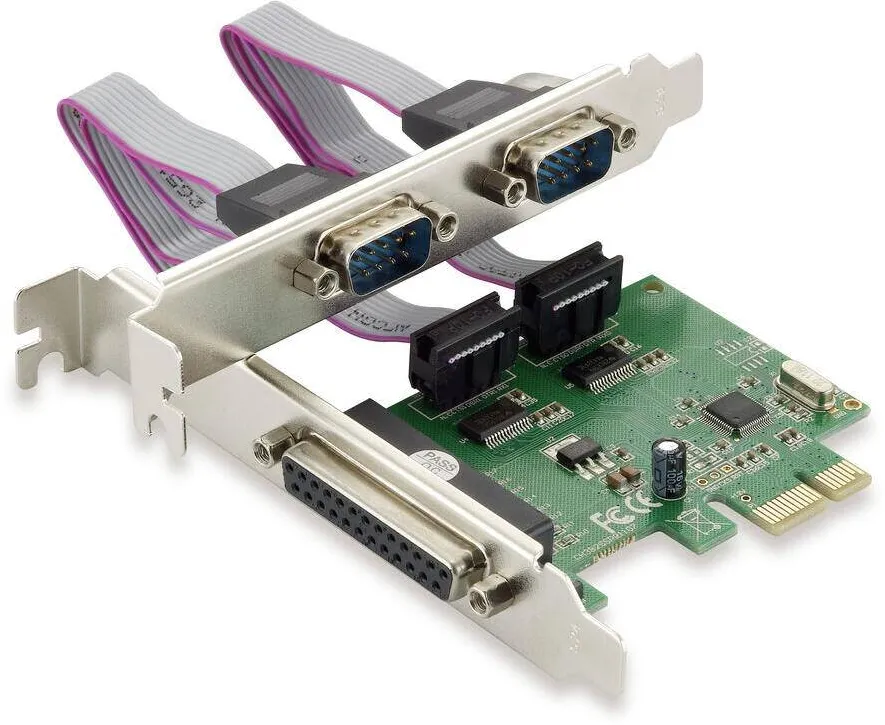 Adaptor CONCEPTRONIC PCI Express Card 2-Port Seriell 1-Port Parallel