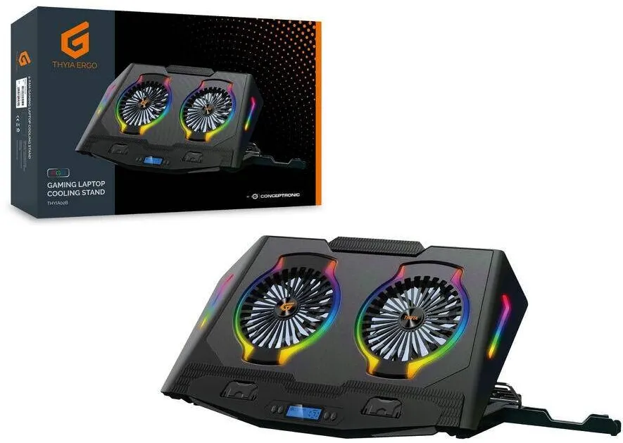 Coolpad Laptop CONCEPTRONIC 2-Fan (17.0")/ Ergonomic Gaming