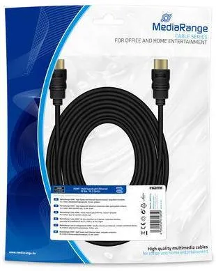 MediaRange HDMI High Speed Ethernet Anschlussk. 10Gibt/s 10m