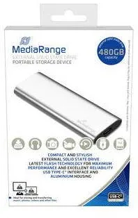 SSD Extern MediaRange SSE 480GB USB Typ-C extern MR1102