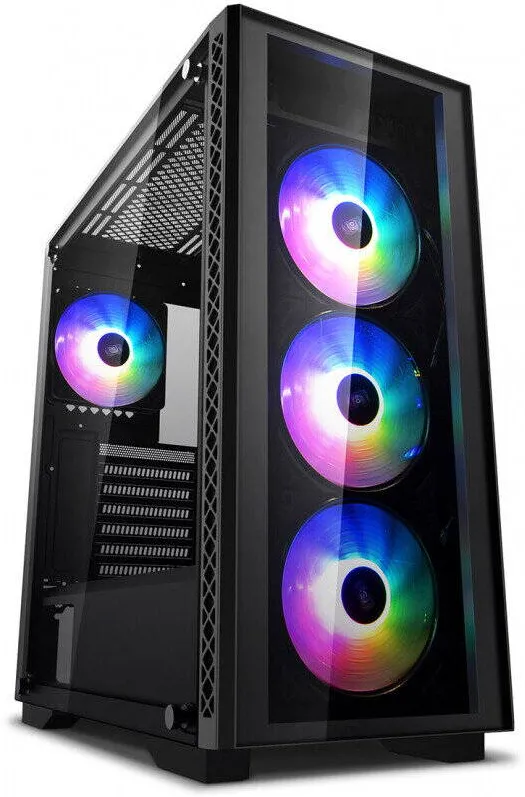 ForIT Sistem Desktop ForIT ThunderCoreV1, Intel Core i3 13100F 3.4GHz, 16GB DDR4 3200MHz, SSD 500 GB, Radeon RX 6600 8GB