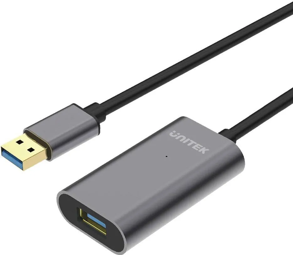 Cablu Date Unitek Y-3005 USB 10 m USB 3.2 Gen 1 (3.1 Gen 1) USB A Grey