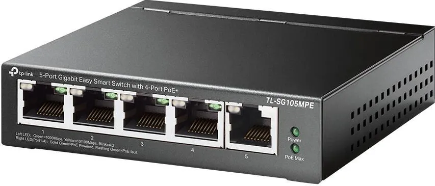Switch TP-Link Gigabit TL-SG105MPE